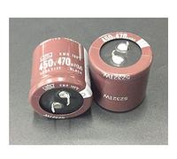 Circuiti di controllo 2pcs 470uF 450V NCC KMR Series 35x35mm Downsized 450V470uF Condensatore elettrolitico in alluminio