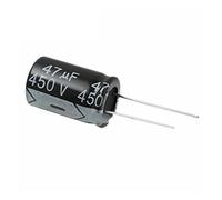 Circuiti di controllo 5 pezzi 450V47UF 16 * 25MM 47UF 450V 16 * 25 Condensatore elettrolitico in alluminio