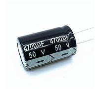 Circuiti di controllo Condensatore elettrolitico in alluminio 2 pezzi 50 V 4700 UF Dimensioni 22 * 35 mm 4700 UF 50 V