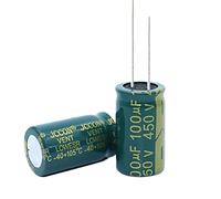 Circuiti di controllo Condensatore elettrolitico in alluminio ad alta frequenza a bassa resistenza da 2 pezzi 450v100UF 100uf450v Volume: 18x30