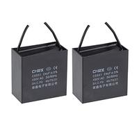 Circuiti di controllo Condensatore for ventilatore da soffitto da 2 pezzi CBB61, condensatore a film in polipropilene metallizzato, ideale for ventole, pompe, motori in funzione