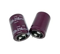 Circuiti di controllo Condensatori 10 pezzi 220UF 450V 22X45 25X40 30x30MM, condensatore elettrolitico in alluminio, 450V220UF 22X45 25X40 30x30MM (Size : 25X40 10PCS)