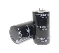 Circuiti di controllo Condensatori 5 pezzi 63V15000UF, condensatore elettrolitico in alluminio, 15000UF 35x50 35X60MM (Size : 35X60 5PCS)