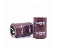 Circuiti di controllo Condensatori 5PCS-20PCS 50V22000UF Condensatori elettrolitici, 22000UF 50V Dimensioni: 35X50MM (Size : 8PCS)