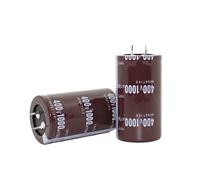 Circuiti di controllo Condensatori Condensatore elettrolitico 28PCS-2PCS, 400v 1000uf 1000uf 400v1000uf Volume 35 * 60MM (Size : 1000uf 400v 16PCS)