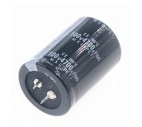 Circuiti di controllo Condensatori Condensatore elettrolitico in alluminio da 10 pezzi, 2200uF 3300uF 4700uF 100V 100WV 2200mF 3300mF 4700mF (Size : 3300uF 100V 25x45mm)