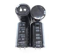 Circuiti di controllo Condensatori Condensatore PSU a scatto 2PCS/10PCS, 680uf 400v 30x50mm 400V680uF (Size : 10PCS)