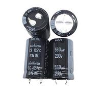Circuiti di controllo Condensatori Condensatore PSU a scatto da 10 pezzi, 560uf 200v 22x35mm 200V560uF