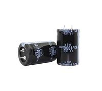 Circuiti di controllo Condensatori Condensatori elettrolitici in alluminio da 5 pezzi, 50v 80v 63V 100V 10000uf Tolleranza DIP radiale 20% (Size : 63v10000uf 30x50MM)
