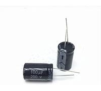Circuiti di controllo Kit condensatore 100PCS Condensatore elettrolitico Condensatori 200V 100UF 16 * 25MM