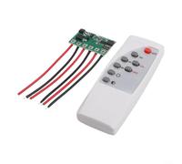 Circuito a luce solare con telecomando, modulo driver LED per 3,2 V, 6,4 V, 12,8 V, per LIFEPO4 e 3,7 V, 7,4 V, 11,1 V, al litio, controllo dell'illuminazione multi-modalità