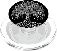 Circuito Albero della Vita Design | Tecnologia Natura Fusion PopSockets PopGrip per MagSafe