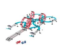 Circuito da corsa per auto a frizione Lunghezza 984 cm con looping 2 auto