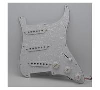 Circuito Degli Accessori Per Chitarra Elettrica 3 Battipenna Precablato Caricato A Bobina Singola SSS Semplice Per Le Parti(W p)