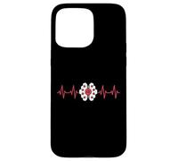 Circuito del computer Digitale Cervello Battito cardiaco AI EKG Linea di impulso Custodia per iPhone 15 Pro Max