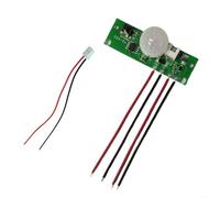 Circuito della lampada solare con tensione della batteria da 3,7 V e sensore di movimento PIR, modulo di induzione del corpo umano a infrarossi per esterni per luci da parete da giardino, diverse