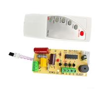 Circuito di controllo della ventola con telecomando, scheda madre di ricambio per ventilatori elettrici, funzione timer multi-velocità, modulo di riparazione facile installazione