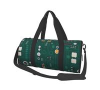 Circuito elettronico con diodi, Borsone da viaggio di grande capacità Borsa rotonda Borsa da viaggio sportiva Borsa da viaggio Borsa da fitness