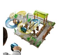 Circuito per Bambino - a Batteria con Vie di Traffico | Giocattolo educativo per Gioco Indoor ed Esterni Città Fattoria Feste Compleanno