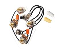 Circuito per chitarra con interruttori push pull che facilitano il passaggio del suono tra le configurazioni del pickup Controllo dei volumi di texture