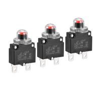 Circuito Sovraccarico Protettore 18A AC125/250V DC32V Premi Pulsante 3pz