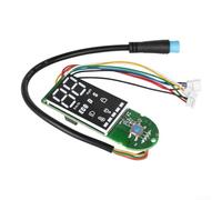 Circuito stampato 1S compatibile con scooter elettrico Xiaomi 1S con comandi intuitivi e display trasparente per il monitoraggio delle prestazioni dello scooter (1 pezzo, nero)