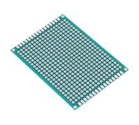 Circuito Stampato a Doppia Faccia di Alta qualità, Prestazioni Stabili, Lunga Durata, Breadboard PCB a Doppio Lato 10 Pezzi 5x7 Cm, Anti Invecchiamento per Laboratorio