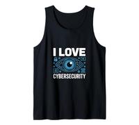 Circuito tecnologico I Love Cybersecurity Eye Lock Canotta