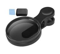 Circular Clip- Lens Filter, Phone Accessories Filter Kit, Coated Phone Filter, Camera Lens Polarizer, Polarizing Filter Lens 3.54x2.17x0.79 inches for Phone and Mobile