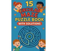 Circular Maze Puzzle Book