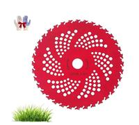 Circular Saw Blade for Weed Trimmers, 2025 New Universal Weeding Plate, 9" X 36 Teeth Carbon Steel Weeding Discs for Weed Eater with Adapter Kit, For Trimmers Gardening Lawn Mower Grass (Set A)