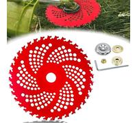 Circular Saw Blade for Weed Trimmers,9" X 36 Teeth Carbide Tip Brush Blades,Weed Eater Replacement Saw Blades with Adapter Kit,or Most Brush Cutter,Trimmer,Weeder
