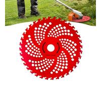Circular Saw Blade for Weed Trimmers, 9 X 36 Teeth Carbide Tipped Blades with Adapter Kit, Weed Wacker Blade for Brush Cutter, Trimmer, Weeder, Steel Wire Grass Trimmer Head (9 in Blade)