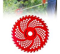 Circular Saw Blade for Weed Trimmers, Steel Wire Grass Trimmer Head, 9" X 36 Teeth Carbide Tip Brush Blades, with Universal Adapter Kit, for Brush Cutter, Trimmer, Weeder (Set A)