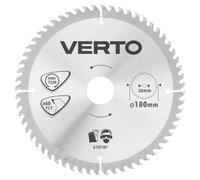 Circular saw blade, solido carbide, 180 x 30 mm, 60 teeth