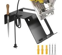 Circular Saw Wall Mount - Heavy Duty Power Tool Storage Bracket for Garage Workshop Shed & Workbench - Space Saving Organizer for Home Garage Construction Tools