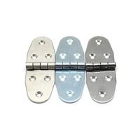 Circular Silent Hinge Cabinet Accessories for Folding Flat Pages with Load-Bearing Capacity 1Pcs(Iron)
