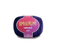 Circulo Amigurumi - Filato 100% cotone vergine, 125 g, 254 m, colore: blu navy
