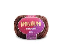 Circulo Amigurumi - Filato 100% cotone vergine, 125 g, 254 m, colore: Brownie