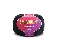 Circulo Amigurumi - Filato 100% cotone vergine, 125 g, 254 m, colore: nero
