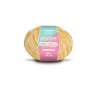Circulo - Amigurumi Pelucia Filato di ciniglia vellutata speciale per amigurumi e coperte, 130 m, pettinato (7030 - senape)