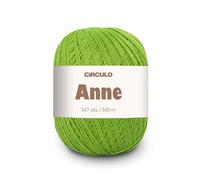 CIRCULO Anne 100% filato di cotone mercerizzato 174 g - verde limone