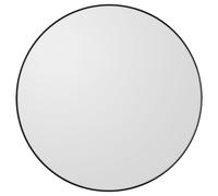 CIRCUM Specchio Trasparente/ Nero Ø50 cm