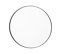 CIRCUM Specchio Trasparente/ Nero Ø70 cm