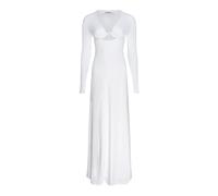 Circus Hotel, ,Dresses ,Donna ,Bianco ,XS Abito Bianco con Scollo a V e Cut Out