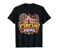 Circus Squad Carnival Theme Matching Group Party Apparel Maglietta