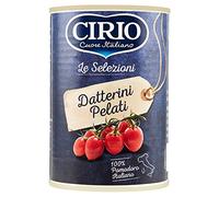 Cirio - Datterini, pelati, più dolci e gustosi - 12 pezzi da 400 g [4800 g]