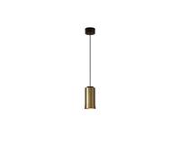 Cirio Lampadario Semplice in Ottone Lucido