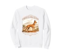 Cirneco dell Etna Divertente Cane Siciliano Felpa