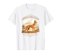 Cirneco dell Etna Divertente Cane Siciliano Maglietta